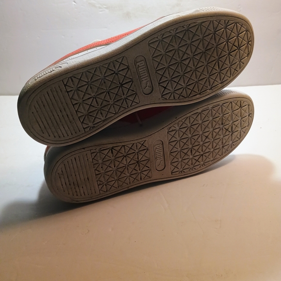 Puma Kids Sneakers in White and Red - Picture 5 of 6